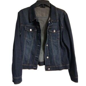 Women's New York & Company Denim Jean Jacket Size M